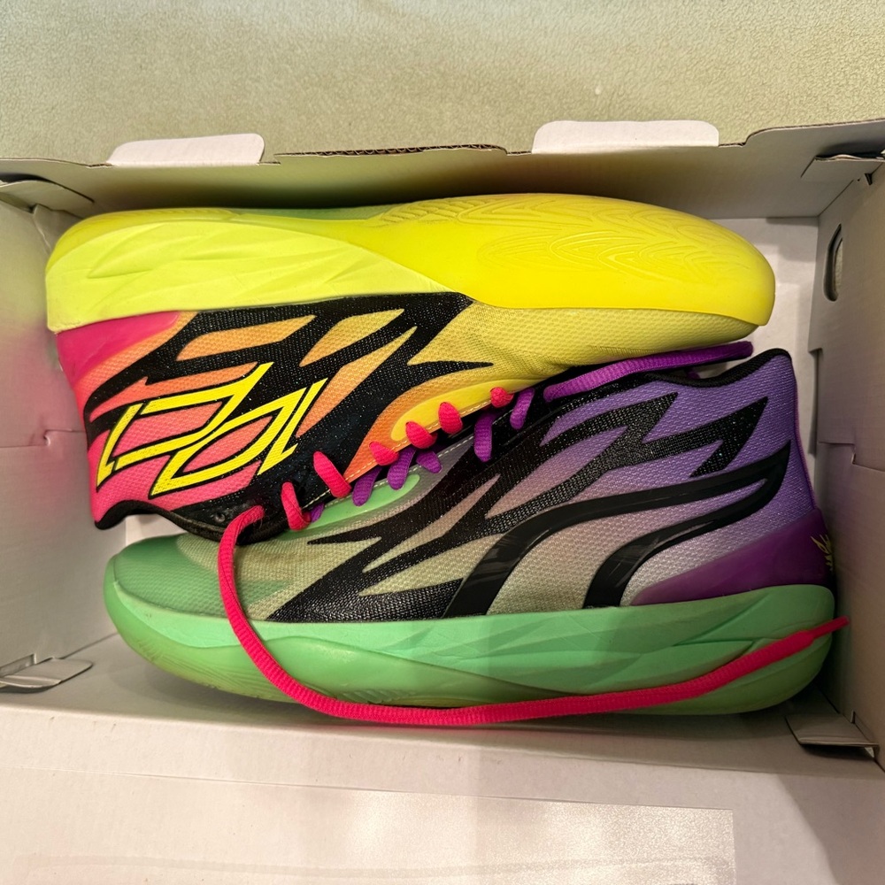 Rick and Morty Melo Puma Basketball Shoes